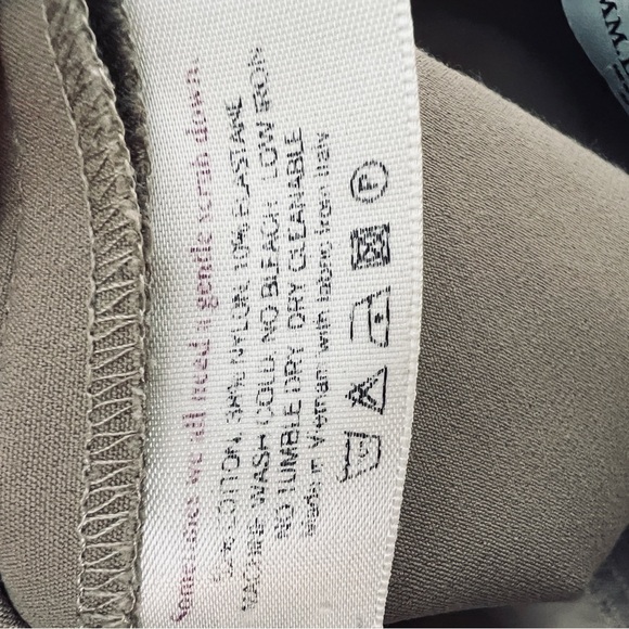 MM Lafleur Brown Slim Straight Pants - Women’s Size 10 Minimalist - Picture 7 of 7